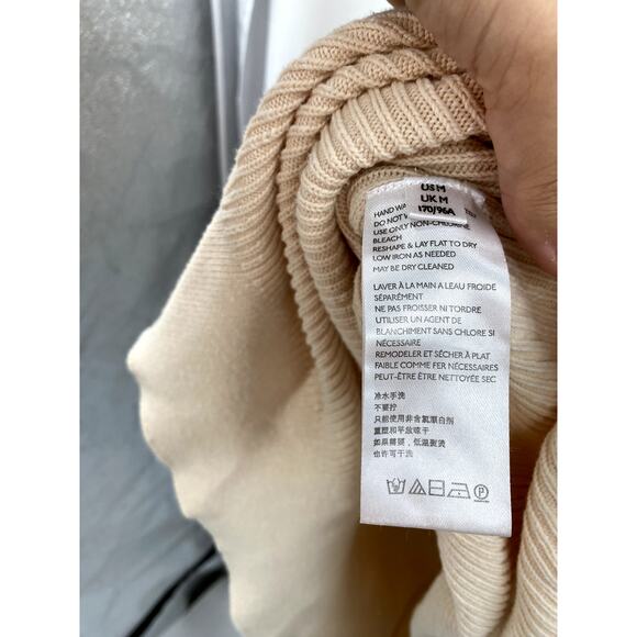 Free People Beach Cream Knit Midi Sweater Dress - Picture 6 of 8